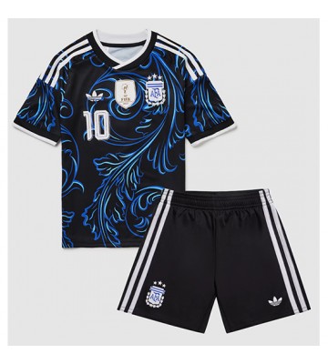 Argentina Lionel Messi #10 Udebanetrøje Børn VM 2026 Kortærmet (+ Korte bukser)
